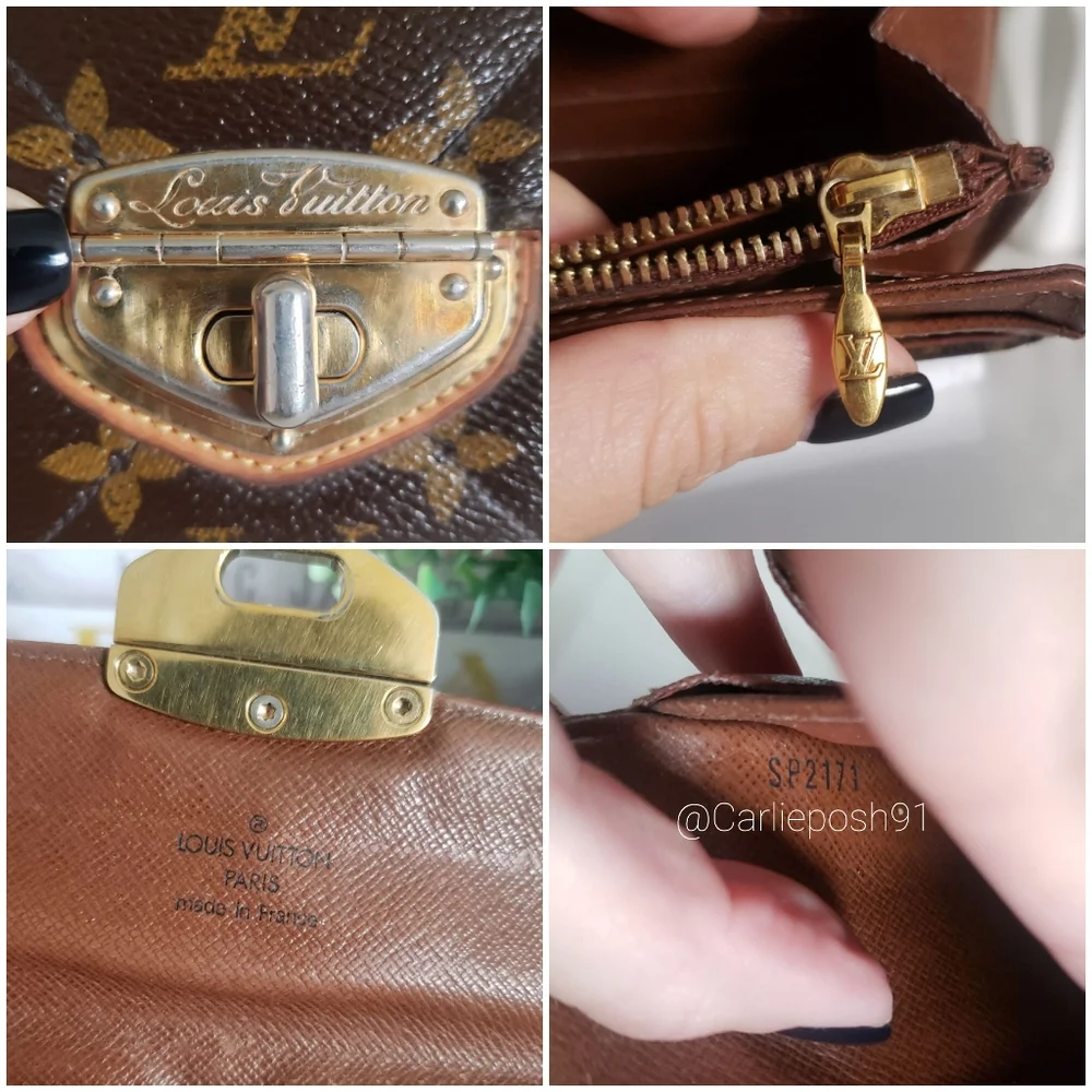 *SOLD* Authentic Pre-owned Louis Vuitton Sarah Etoile Long Wallet - Picture 12 of 13